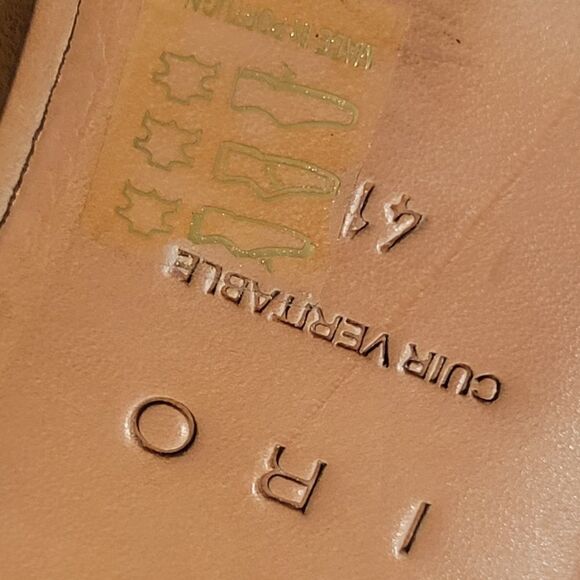 $800 IRO PARIS NEW suede leather European boots like Saint Laurent box + dustbag - Picture 2 of 10